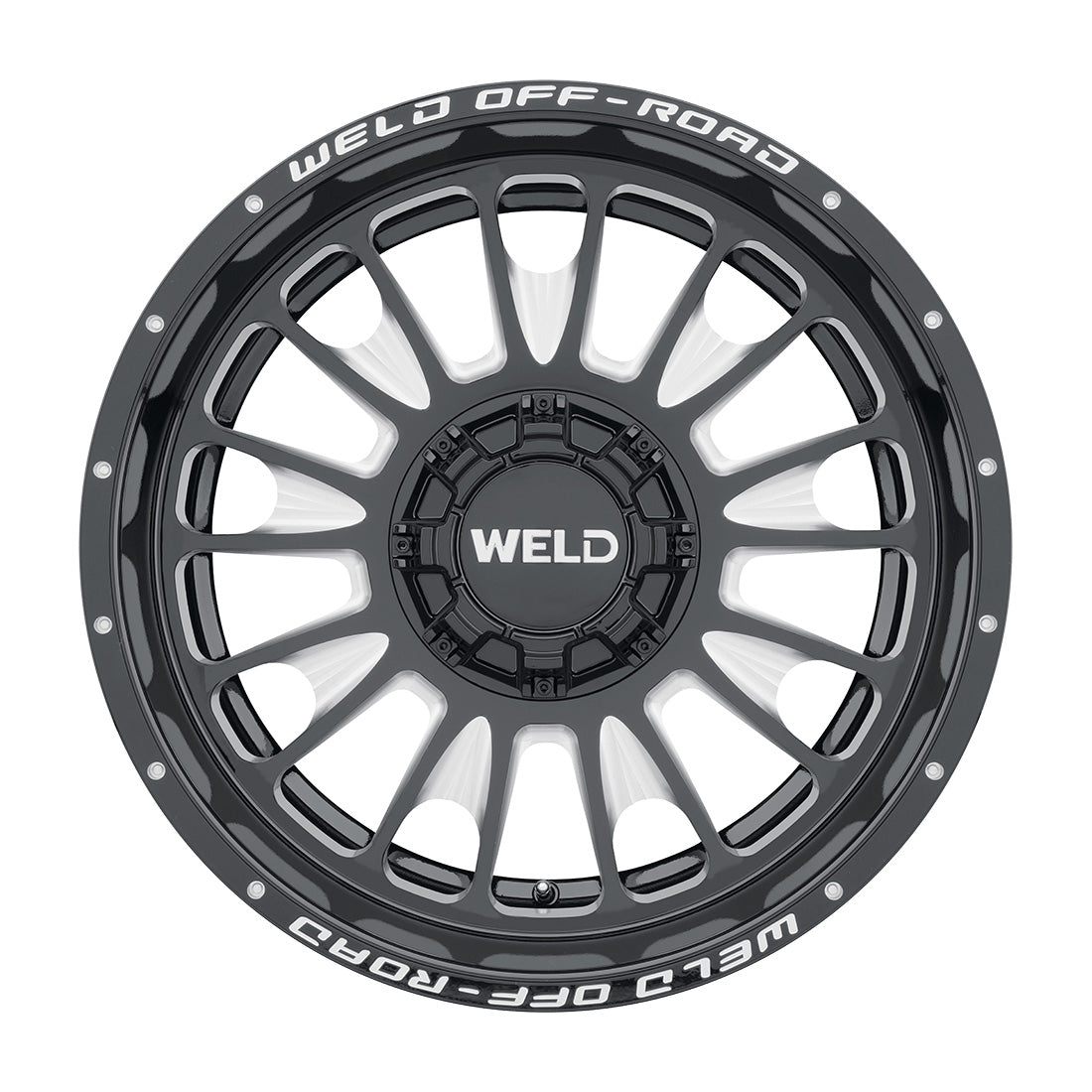 22x10 Scorch 6x135 6x139.7 ET-18 BS4.75 Gloss BLK MIL 106.1